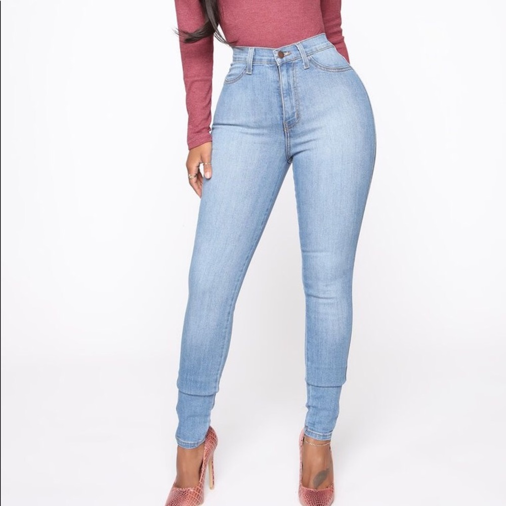 Fashion Nova Classic High Waist Skinny Jeans